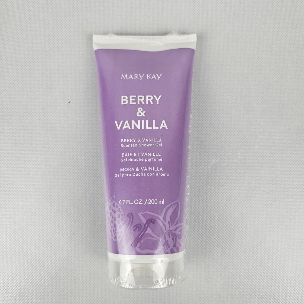 New SEALED Mary Kay Berry and Vanilla Body Shower Gel Body Wash